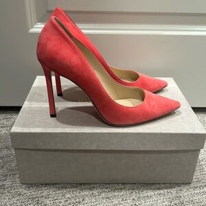 Jimmy Choo Romy Suede Pointed Toe Heel 39